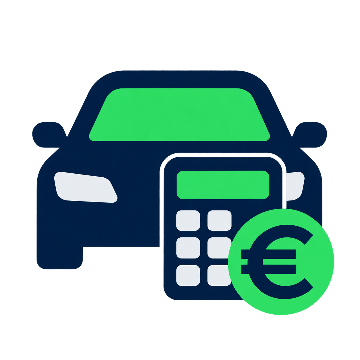 Automobilio paskolos skaičiuoklės ikona